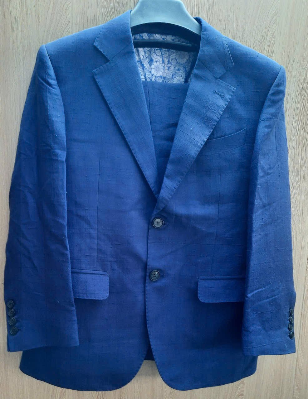 Silk Suit Vest Blue (SSV-BL)